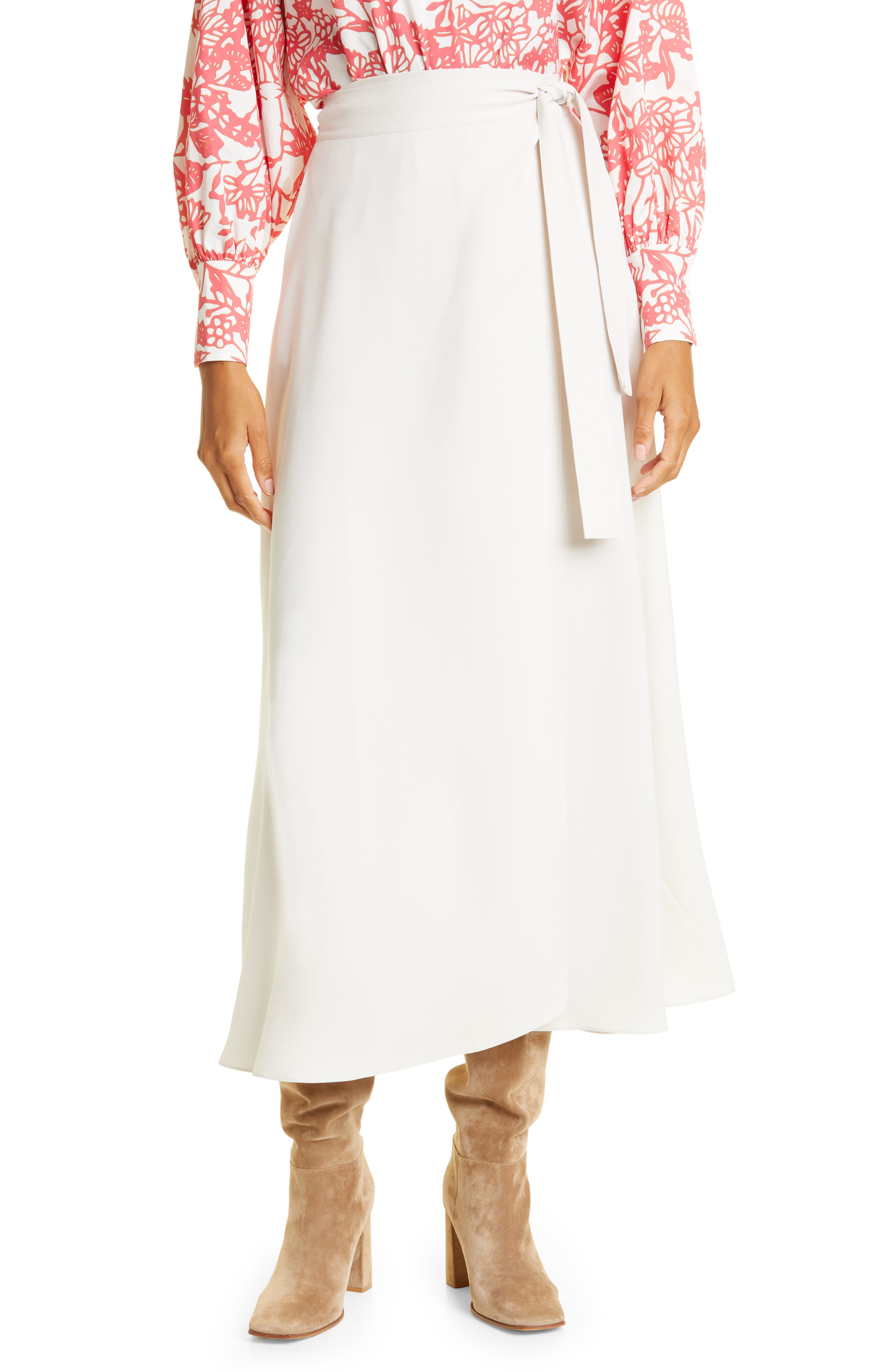 Careste Zara Silk Wrap Skirt | Nordstrom